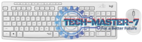Zestaw klawiatura i mysz LOGITECH MK295 US Biały 920-009824