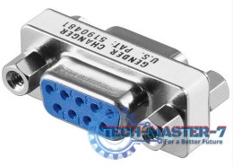Adapter AKYGA D-sub 9-pin - D-sub 9-pin D-Sub 9-pin (gniazdo) - D-sub 9-pin (gniazdo) AK-AD-16