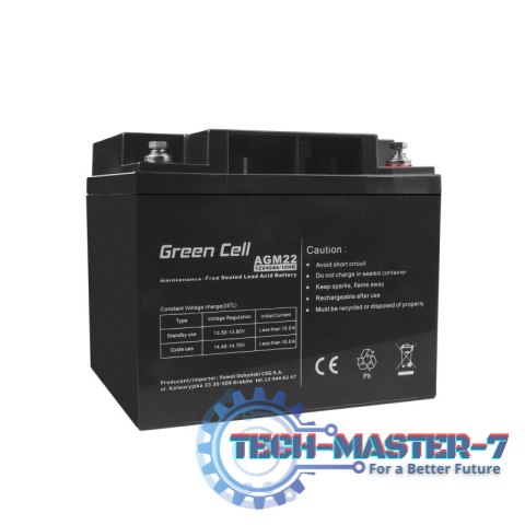 Bateria do zasilacza awaryjnego GREEN CELL AGM22