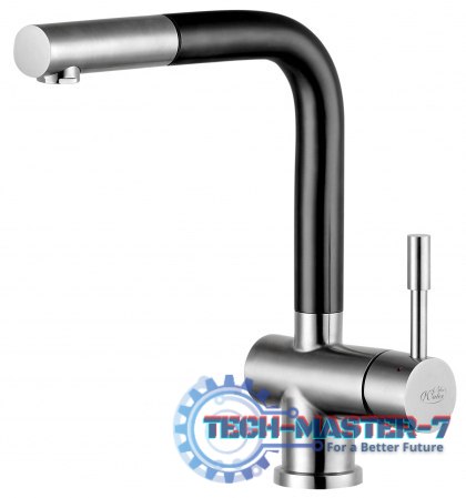 Bateria zlewozmywakowa BLUE WATER Corsa - Inox czarny mat