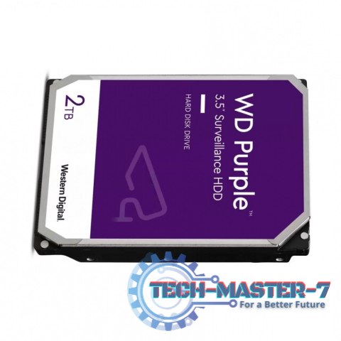 Dysk twardy WD Purple 2 TB 3.5" WD23PURZ Dysk twardy WD Purple 2 TB 3.5" WD23PURZ