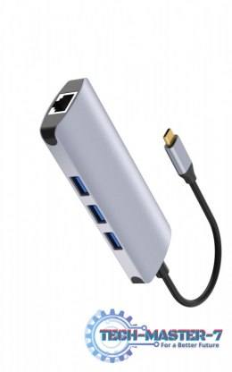 IBOX IUH3RJ4K (Szary /USB Typ C )