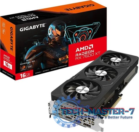Karta graficzna GIGABYTE Radeon RX 7600 XT Gaming OC 16GB GDDR6 (GV-R76XTGAMING OC-16GD)