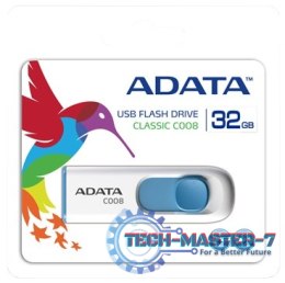Pendrive (Pamięć USB) A-DATA (32 GB /USB 2.0 /Biało-niebieski )