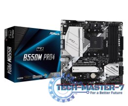 Płyta główna ASROCK B550M PRO4 Socket AM4 MICRO ATX