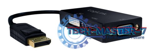 Przejściówka LOGILINK CV0109 Display Port - HDMI - VGA - DVI Przejściówka LOGILINK CV0109 Display Port - HDMI - VGA - DVI