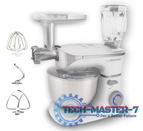 Robot planetarny ESPERANZA Cooking Master 1000W EKM025 Robot planetarny ESPERANZA Cooking Master 1000W EKM025