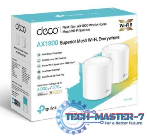 System Wi-Fi Deco X20(2-pak) AX1800 System Wi-Fi Deco X20(2-pak) AX1800