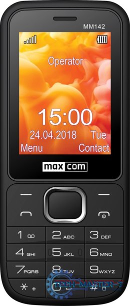 Telefon MAXCOM MM142 Dual SIM Czarny