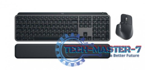 Zestaw klawiatura i mysz LOGITECH MX Keys S Combo Graphite 920-920-011614
