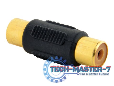 Adapter GEMBIRD A-RCAFF-01 RCA (gniazdo) - RCA (gniazdo)