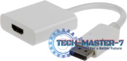 Adapter GEMBIRD DisplayPort - HDMI DisplayPort - HDMI A-DPM-HDMIF-002-W