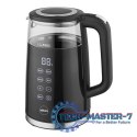 Czajnik ELDOM C530 (1.7L /2200W /Czarno-przezroczysty )