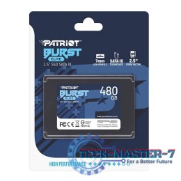 Dysk SSD PATRIOT Burst Elite 480 GB Burst Elite (2.5″ /480 GB /SATA III (6 Gb/s) /450MB/s /320MB/s)