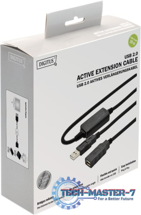 Kabel USB DIGITUS USB A 10 Kabel USB DIGITUS USB A 10
