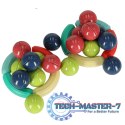 Klocki magnetyczne magnetic sticks duże patyczki dla małych dzieci 50 elementów