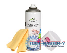 Pianka do plastiku 400ml+Mikrofibra