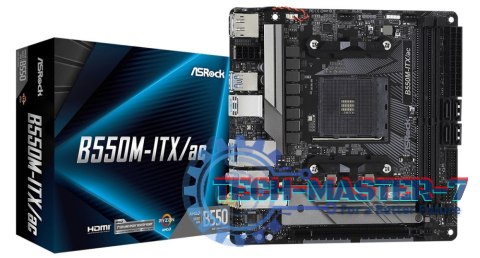 Płyta główna ASROCK B550M-ITX/AC Socket AM4 MiniITX
