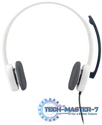 Słuchawki z mikrofonem LOGITECH Stereo Headset H150 Coconut Biało-czarny