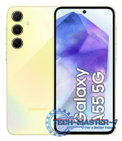 Smartphone SAMSUNG Galaxy A55 5G 8/128 GB Żółty 128 GB Żółty SM-A556BZYAEUE Smartphone SAMSUNG Galaxy A55 5G 8/128 GB Żółty 128 GB Żółty SM-A556BZYAEUE
