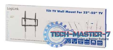 Uchwyt do TV LOGILINK BP0010 (nośność 35kg \32 - 55 cali) Uchwyt do TV LOGILINK BP0010 (nośność 35kg \32 - 55 cali)
