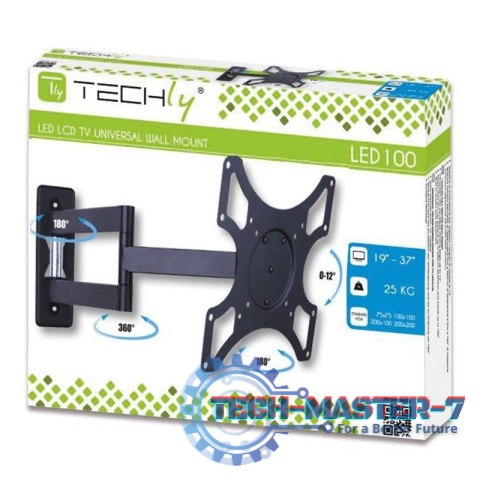 Uchwyt do TV TECHLY 301450 (nośność 25kg \19 - 37 cali) Uchwyt do TV TECHLY 301450 (nośność 25kg \19 - 37 cali)