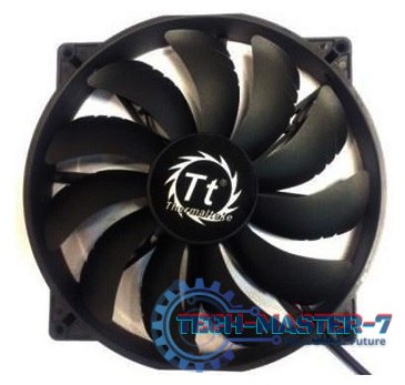 Wentylator do obudów THERMALTAKE Pure 20 Czarny CL-F015-PL20BL-A