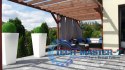Designerska donica MONUMO SLIM LINE M Antracytowa MONUMO