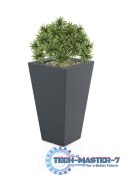 Designerska donica MONUMO SLIM LINE S Antracytowa MONUMO