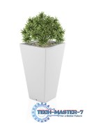 Designerska donica MONUMO SLIM LINE S Biała MONUMO