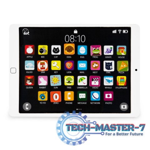 Drewniany tablet edukacyjny tablica magnetyczna kredowa ECOTOYS ECOTOYS Drewniany tablet edukacyjny tablica magnetyczna kredowa ECOTOYS ECOTOYS