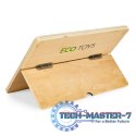 Drewniany tablet edukacyjny tablica magnetyczna kredowa ECOTOYS ECOTOYS