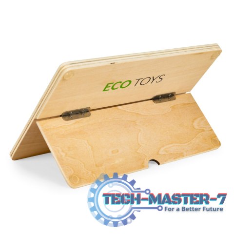 Drewniany tablet edukacyjny tablica magnetyczna kredowa ECOTOYS ECOTOYS Drewniany tablet edukacyjny tablica magnetyczna kredowa ECOTOYS ECOTOYS