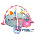 Duża mata edukacyjna 3w1 kojec 30 piłek 0+ ECOTOYS ECOTOYS