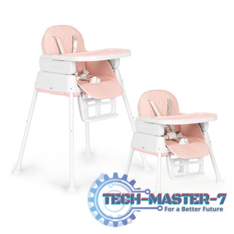 Krzesełko fotelik do karmienia dzieci 3w1 składany ECOTOYS ECOTOYS Krzesełko fotelik do karmienia dzieci 3w1 składany ECOTOYS ECOTOYS