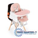 Krzesełko fotelik do karmienia dzieci 3w1 składany ECOTOYS ECOTOYS