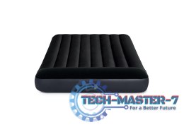 Materac dmuchany 191x137 cm dwuosobowy z pompką łóżko welur INTEX 64148N INTEX