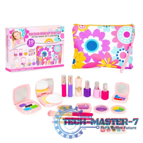 Zestaw kosmetyków dla dzieci kosmetyczka do makijażu makeup MULTISTORE Zestaw kosmetyków dla dzieci kosmetyczka do makijażu makeup MULTISTORE