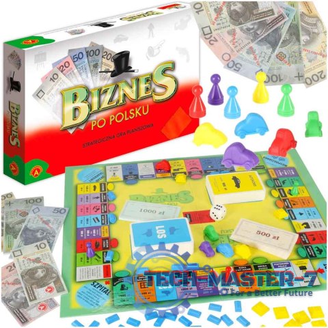 ALEXANDER Biznes po Polsku gra towarzyska 7+ ALEXANDER Biznes po Polsku gra towarzyska 7+