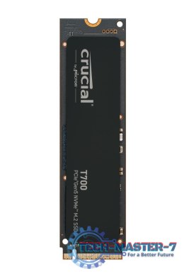 Dysk SSD CRUCIAL CT2000T700SSD3 T700 (M.2 2280″ /2 TB /PCI Express /12400MB/s /11800MB/s)