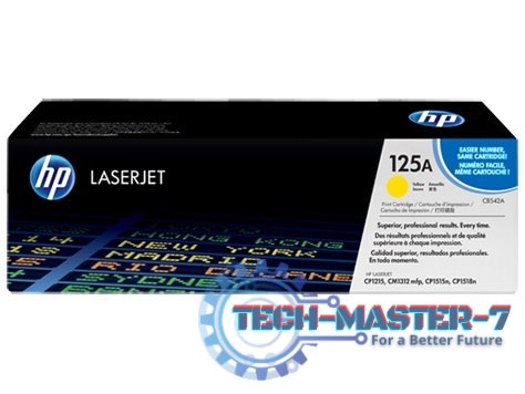 Kaseta z tonerem HP 125A żółty CB542A