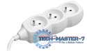 Listwa zasilająca TRACER Power Cord 1.5 m (3 gniazda Biały) TRALIS44613