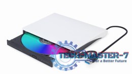 Napęd optyczny DVD+/-RW Zewnętrzny USB 3.1 Gen 1 Biało-czarny