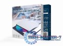 Napęd optyczny DVD+/-RW Zewnętrzny USB 3.1 Gen 1 Biało-czarny