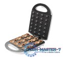 Opiekacz do orzeszków Adler AD 3039 forma do ciastek elektryczna 24 szt. XL 1600W