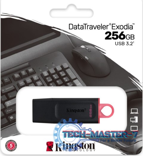 Pendrive (Pamięć USB) KINGSTON (256 GB /Czarno-różowy ) Pendrive (Pamięć USB) KINGSTON (256 GB /Czarno-różowy )