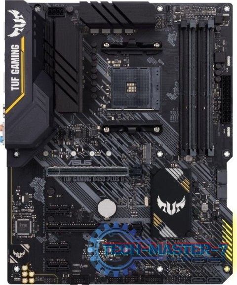 Płyta główna ASUS TUF GAMING B450-PLUS II Socket AM4 ATX Płyta główna ASUS TUF GAMING B450-PLUS II Socket AM4 ATX