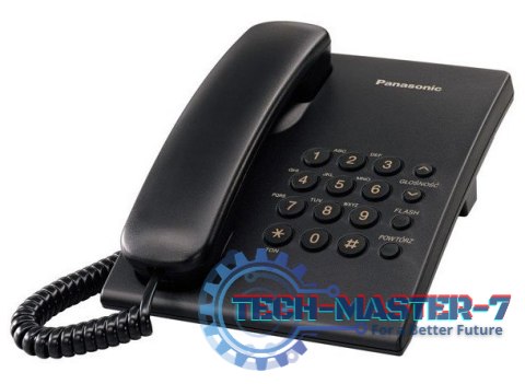 Telefon przewodowy PANASONIC KX-TS500PDB
