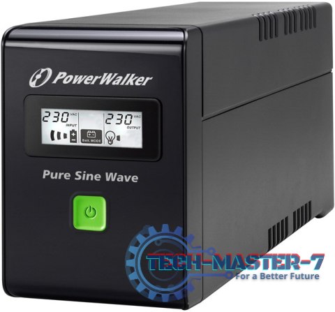 Zasilacz awaryjny POWERWALKER VI 800 SW/FR 800VA Zasilacz awaryjny POWERWALKER VI 800 SW/FR 800VA