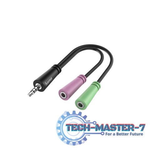 Adapter HAMA 200352 MiniJack 3.5 mm - 2x MiniJack 3.5 mm Adapter HAMA 200352 MiniJack 3.5 mm - 2x MiniJack 3.5 mm